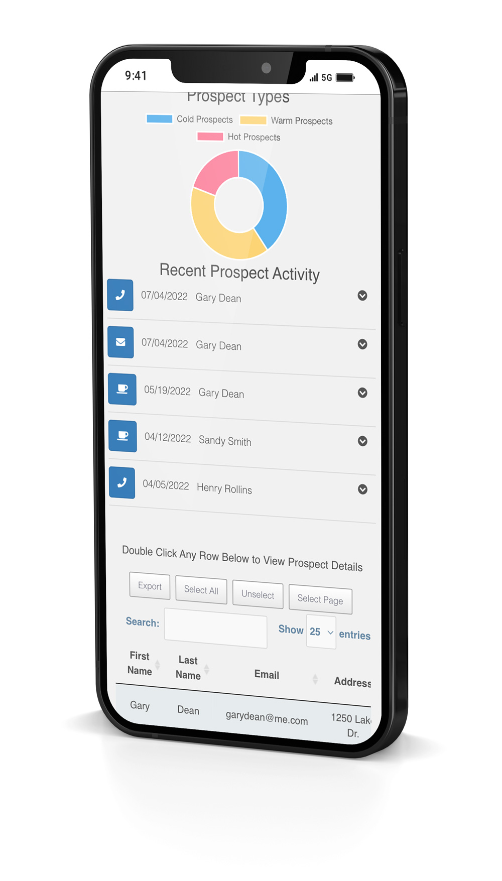 CRM Prospect Module Nonprofit